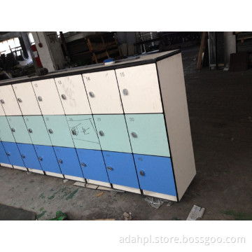 Locker manufacturer compact laminate key lock changing room locker